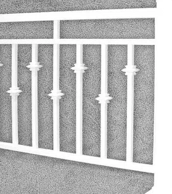 Excel Deluxe aluminum railing